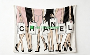 Chanel Throw Blankets